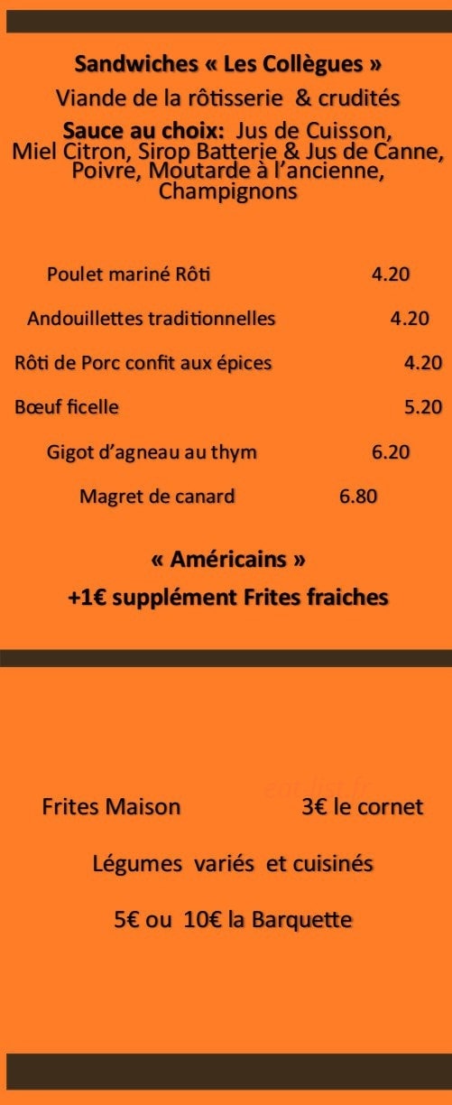 Le Mistral Guadeloupe — carte page 1