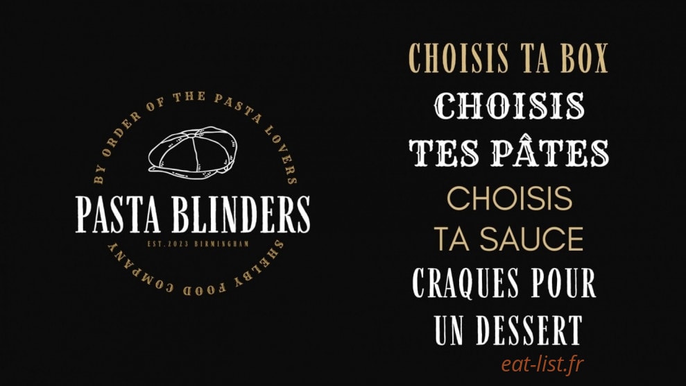 Pasta blenders — carte page 1