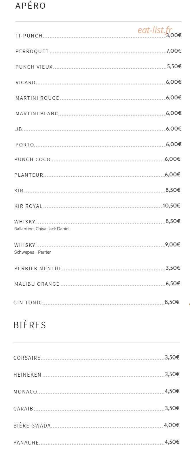 Caprice des Iles — carte page 3