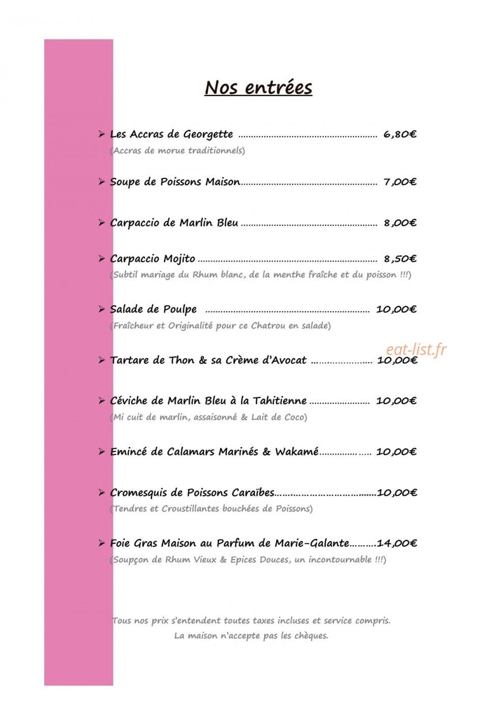 La Touna — carte page 1