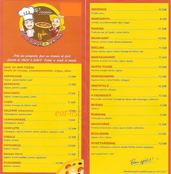 Gwada yolo — carte page 1