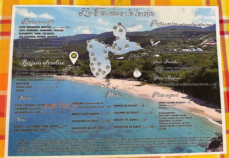 La Terrasse de Leroux — carte page 1