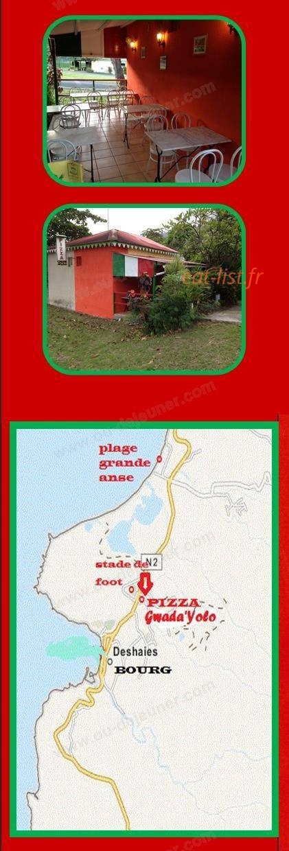 Pizza Gwada'Yolo — carte page 3