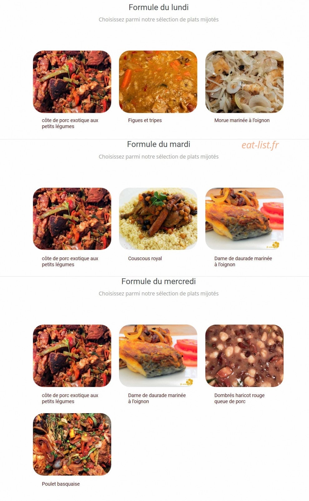 Mijoter Livrer — carte page 1