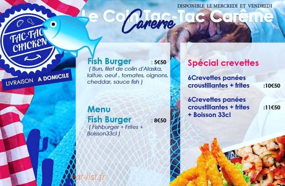 Tac-Tac ChiCken — carte page 7