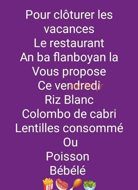An Ba Flamboyan La — carte page 1