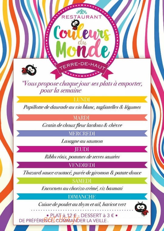 Couleurs Du Monde — carte page 1