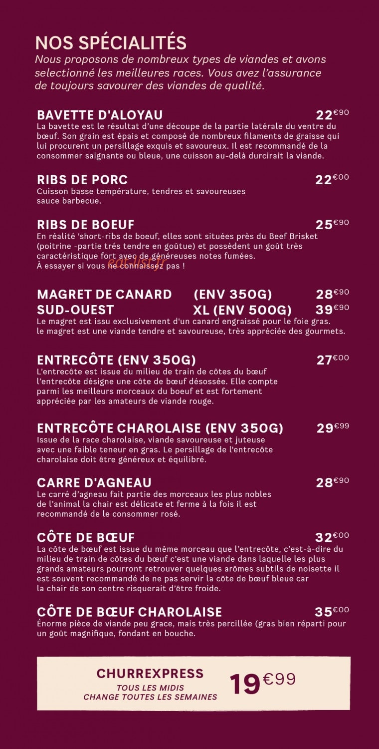 Churrasco — carte page 1