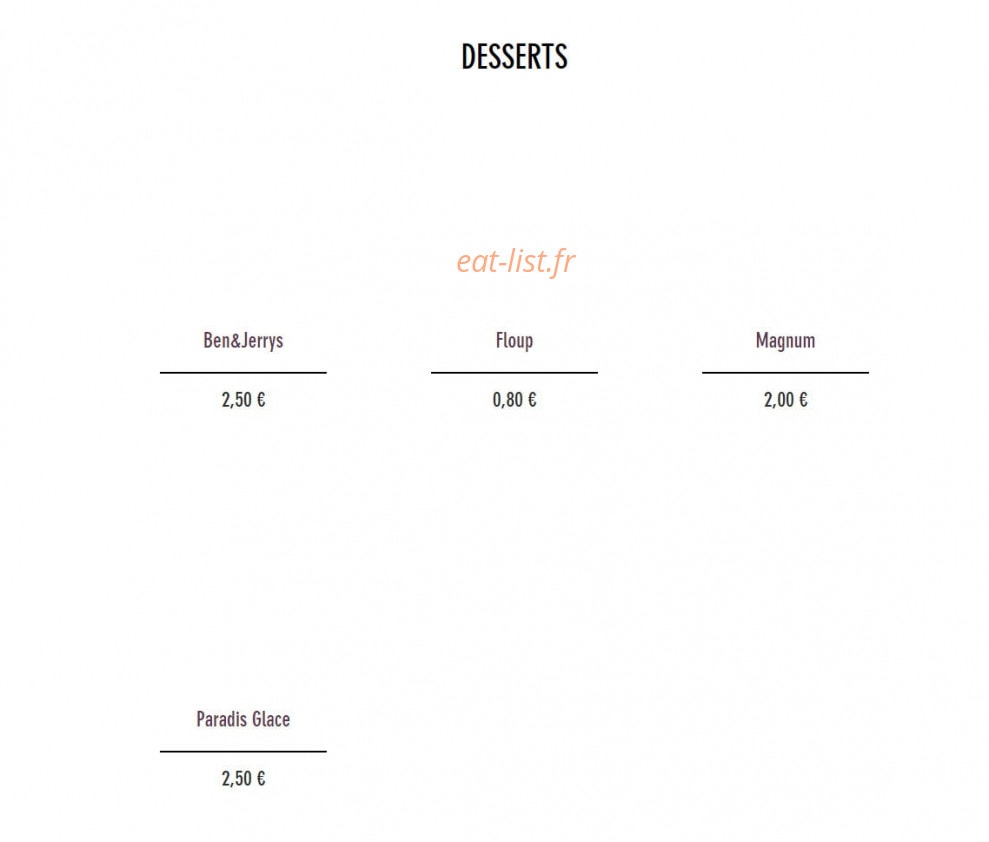 Tacos Legend — carte page 3