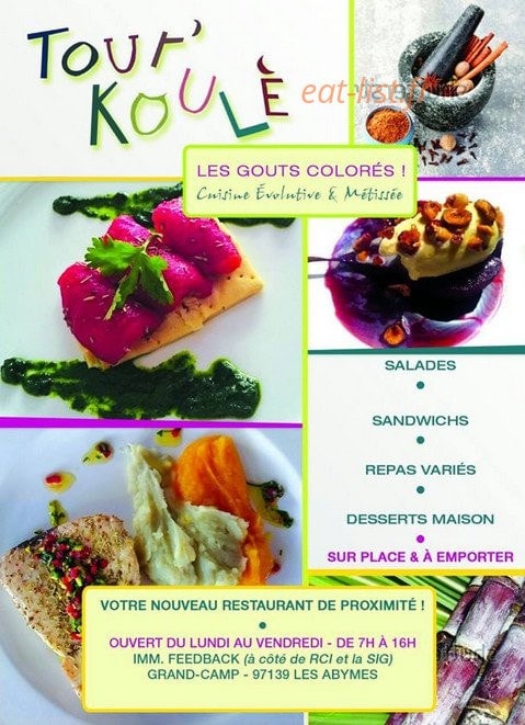 Tout' Koulè — carte page 1