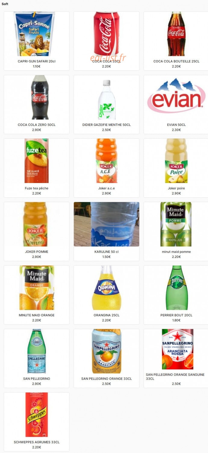 Treez — carte page 3