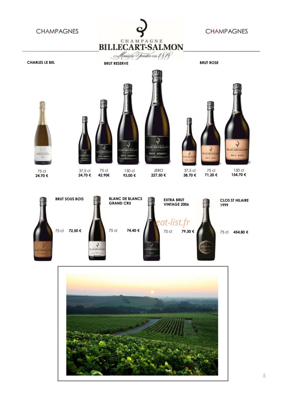 Bacchus — carte page 3