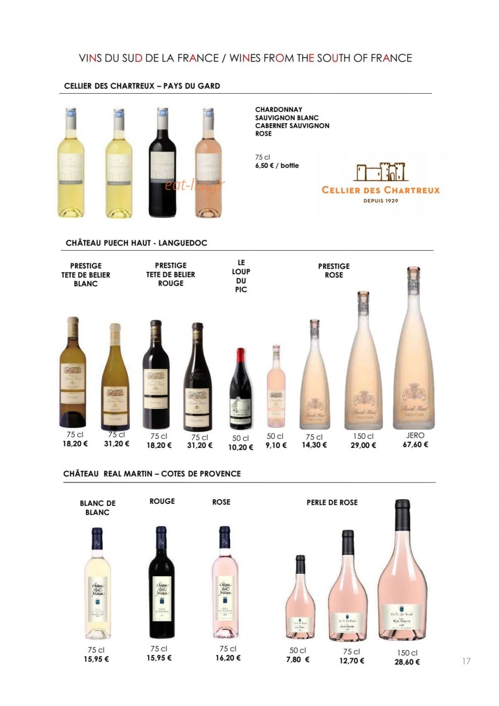 Bacchus — carte page 5