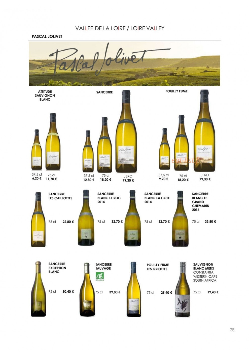 Bacchus — carte page 9
