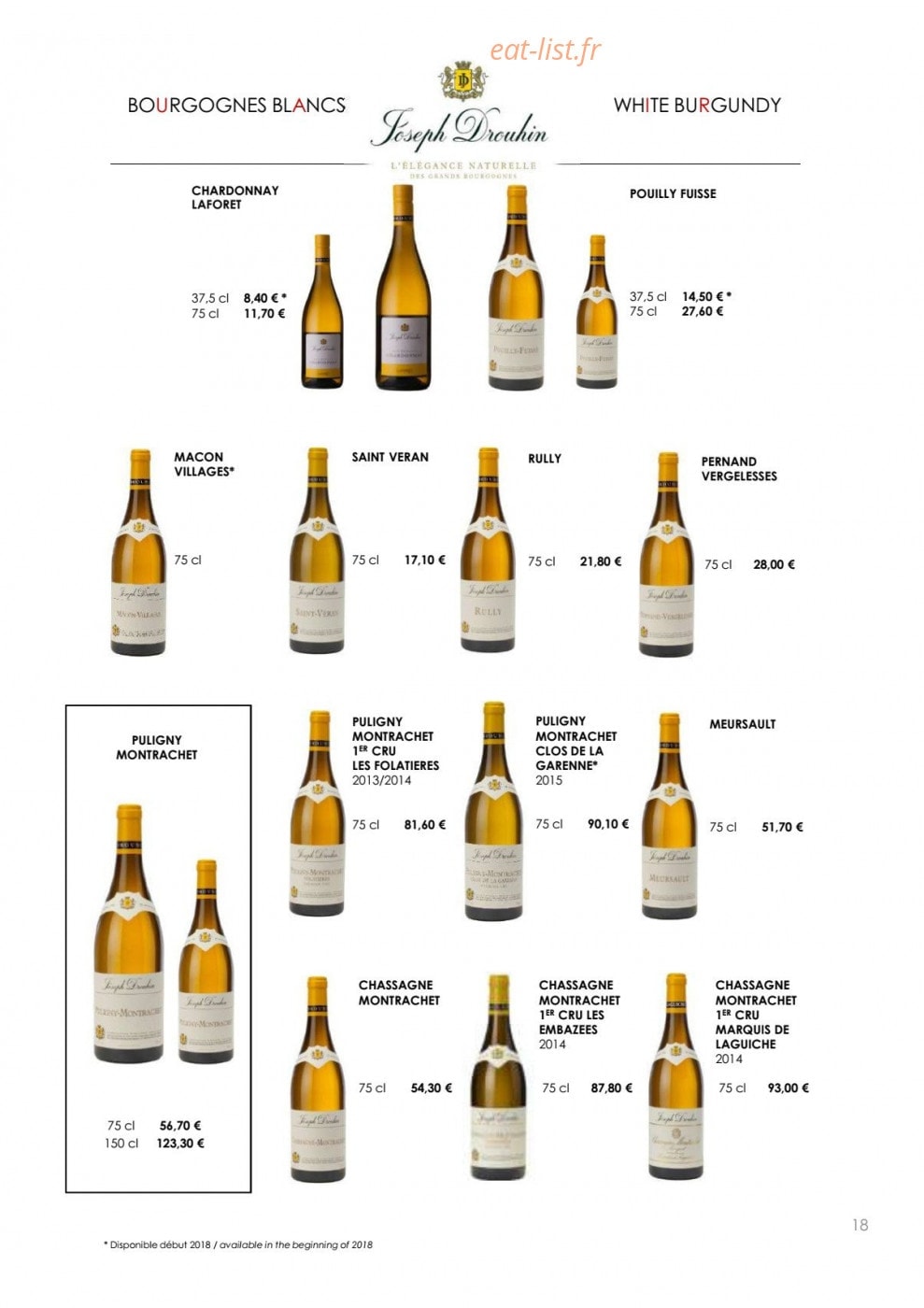 Bacchus — carte page 6