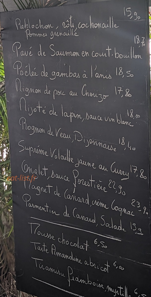 Cool Heure — carte page 1
