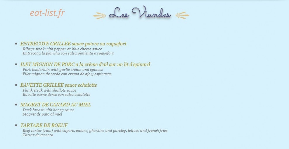 Le Calypso — carte page 4