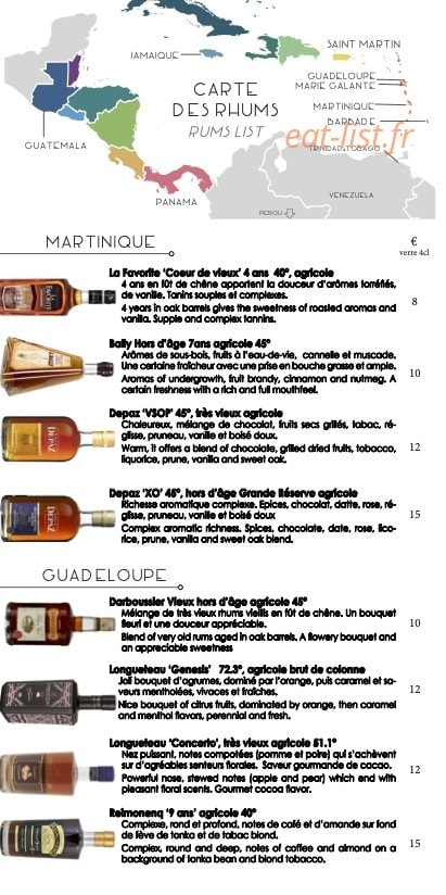 Le Cottage — carte page 19