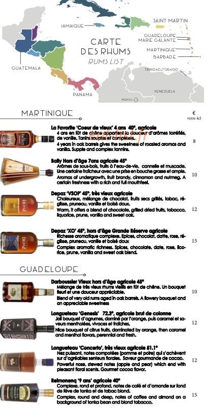 Le Cottage — carte page 18