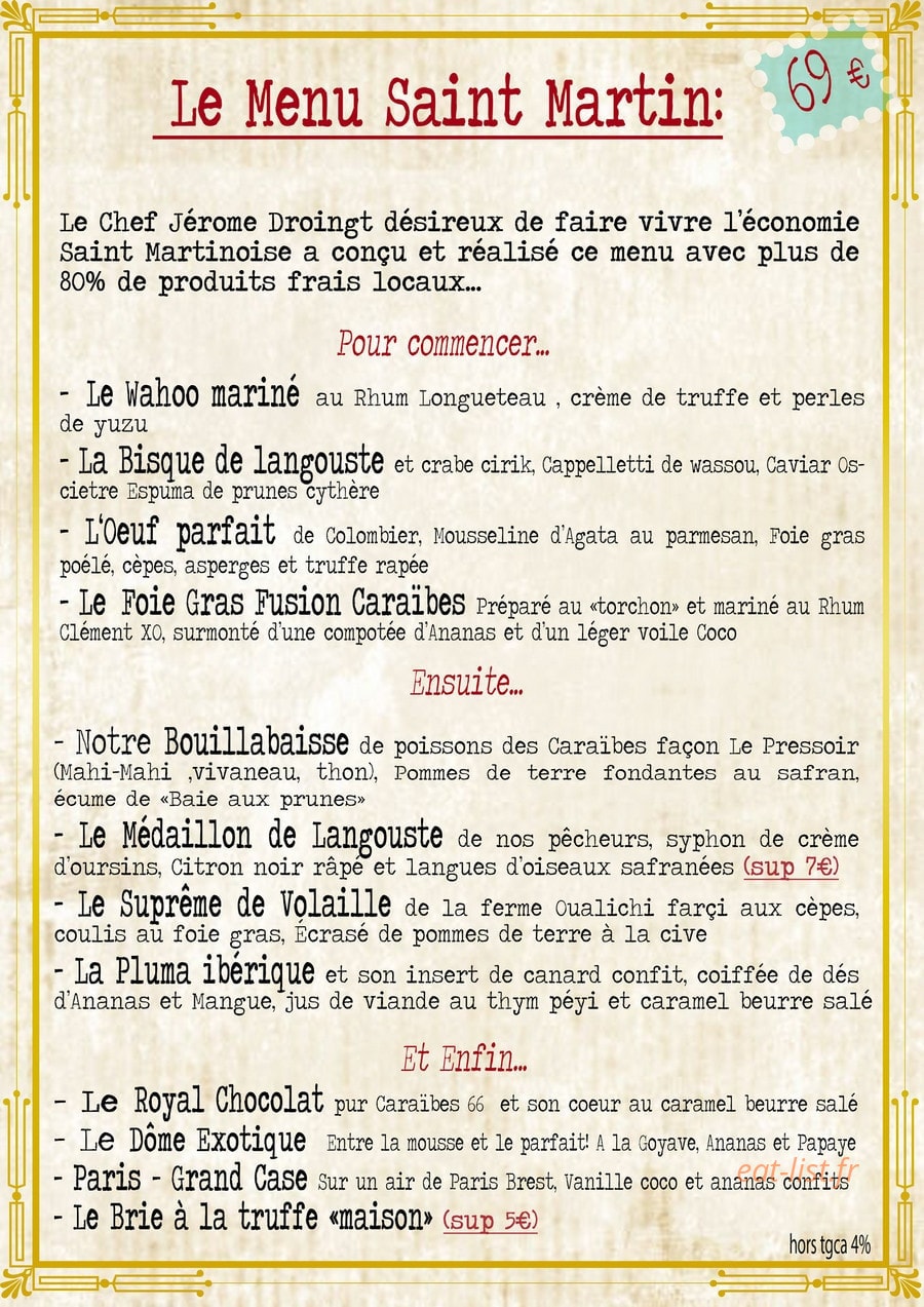 Le Pressoir — carte page 2