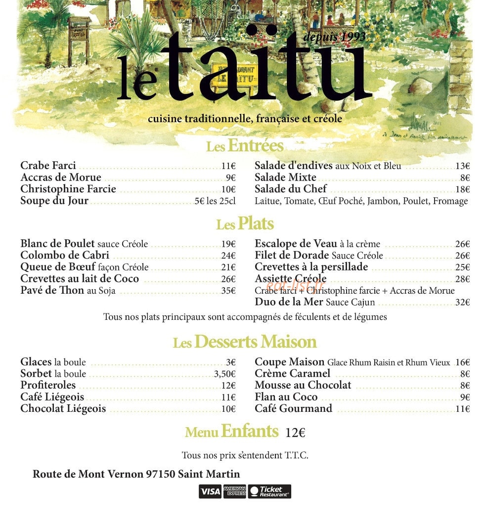 Le Taitu — carte page 1