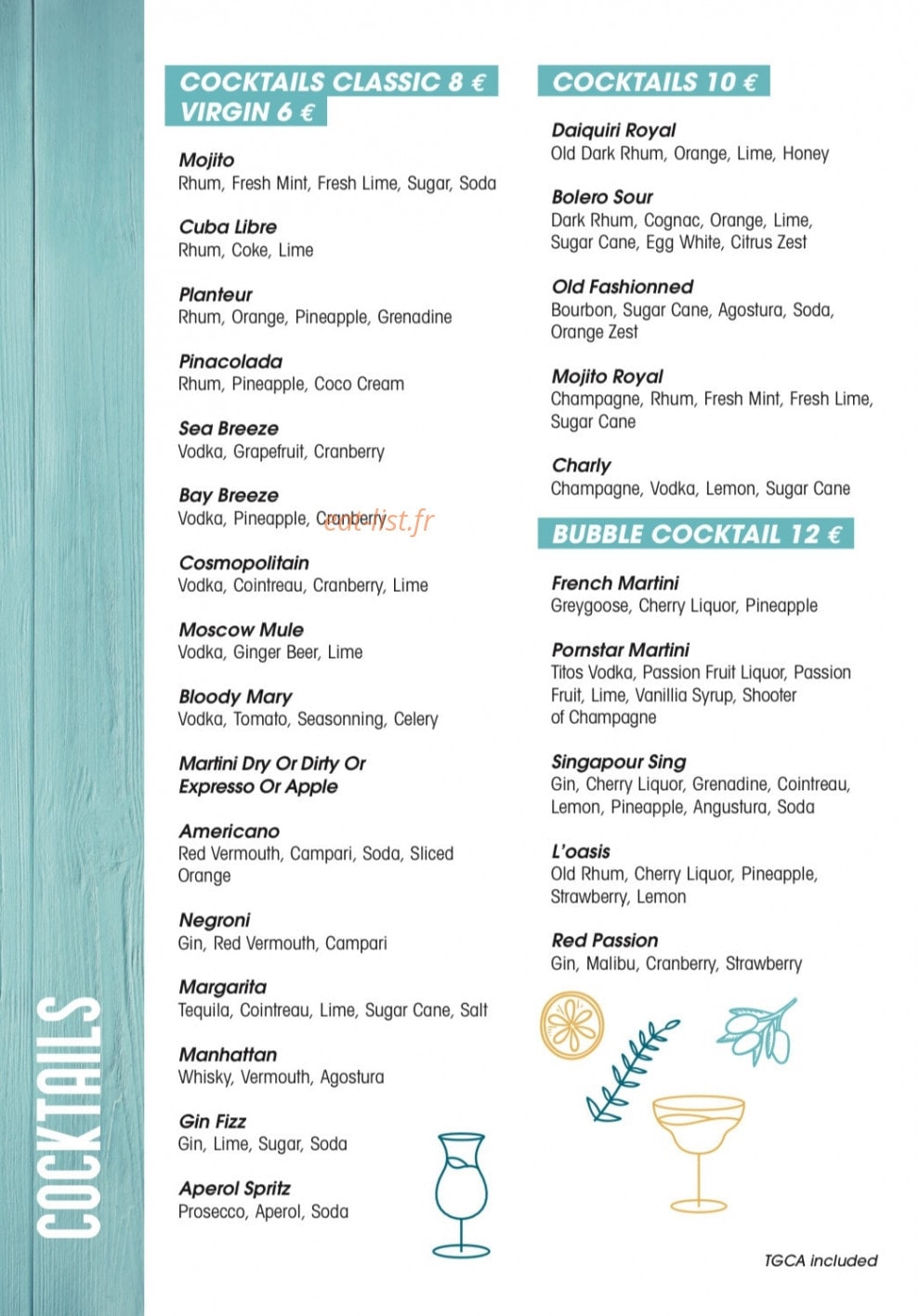 Oasis — carte page 9