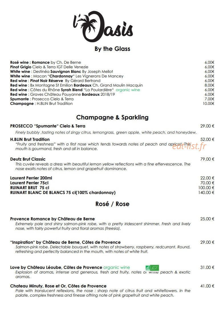 Oasis — carte page 10