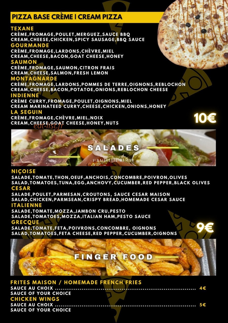 Pizz N Furious — carte page 3