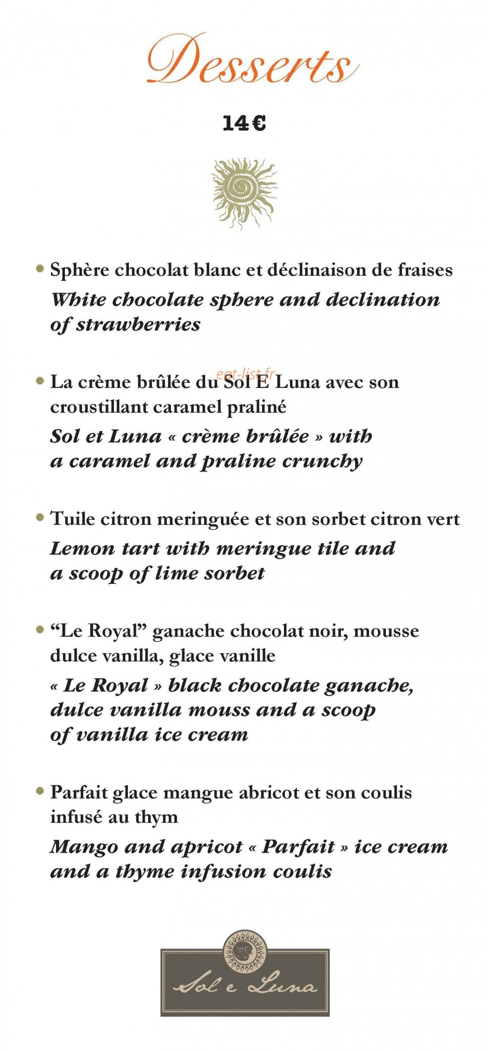 Soleluna — carte page 2