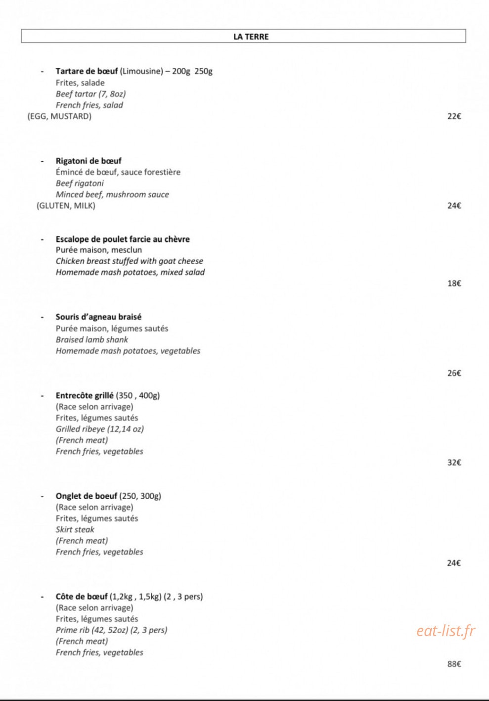 Tasca — carte page 5