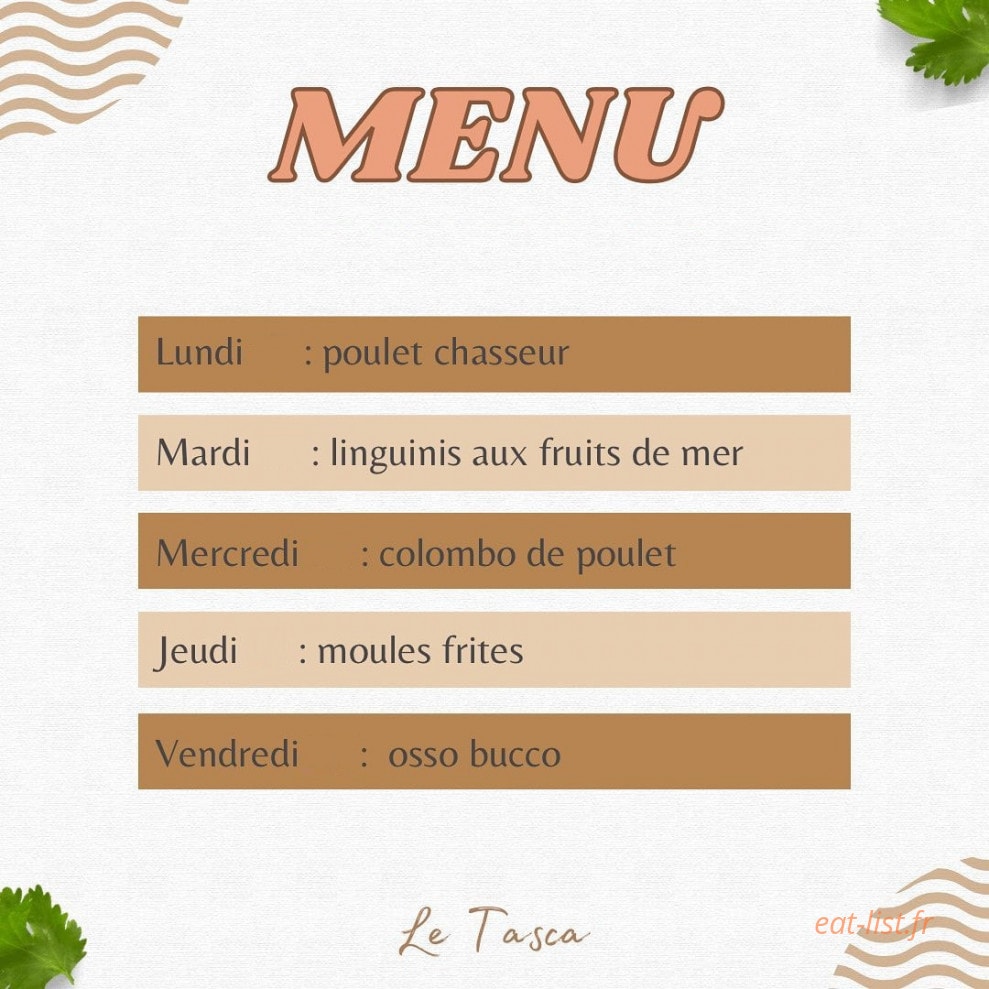 Tasca — carte page 1