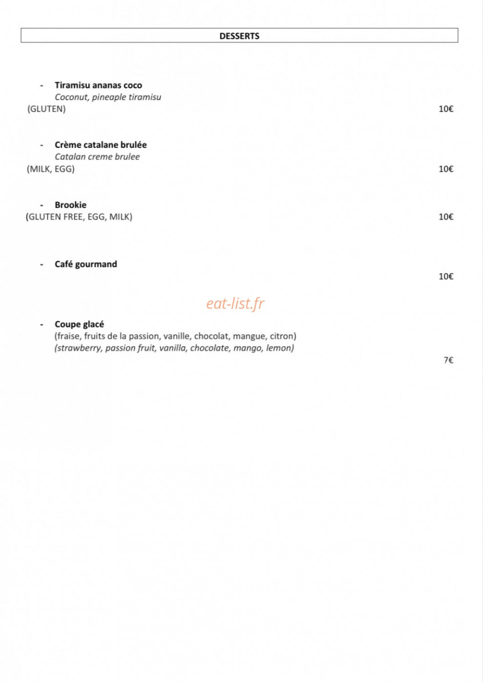 Tasca — carte page 7