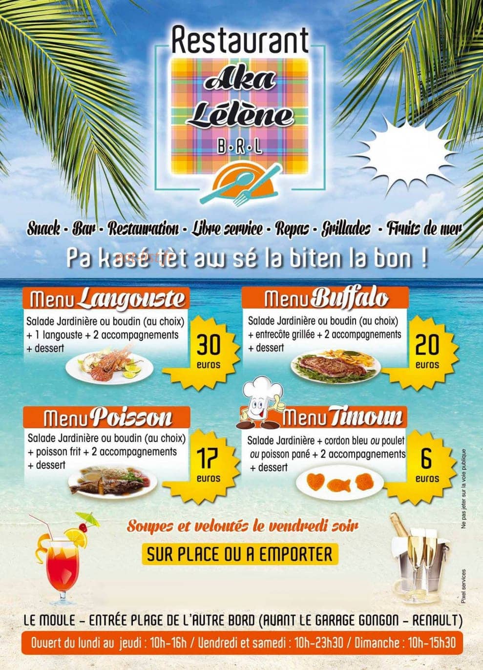 Aka lèlène BRL — carte page 1