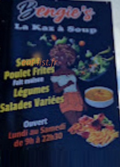 Bengie's — carte page 1