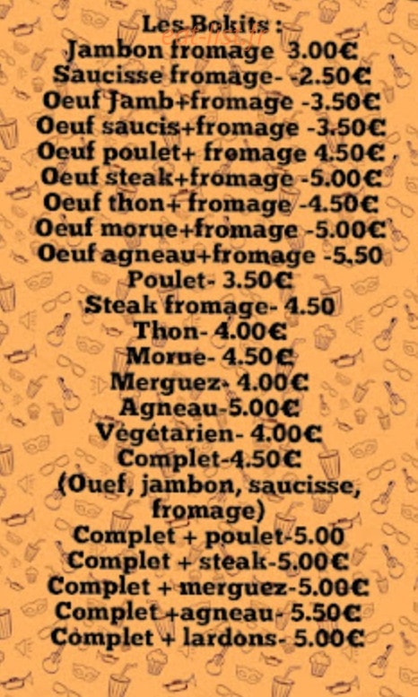Bokit créole plus — carte page 4