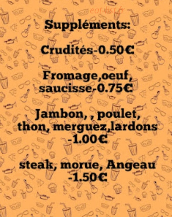 Bokit créole plus — carte page 1
