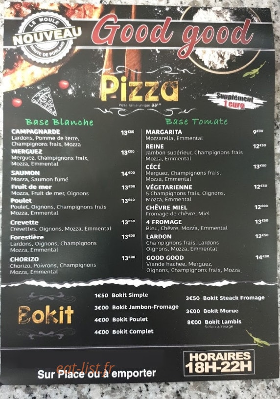 Good Good — carte page 1