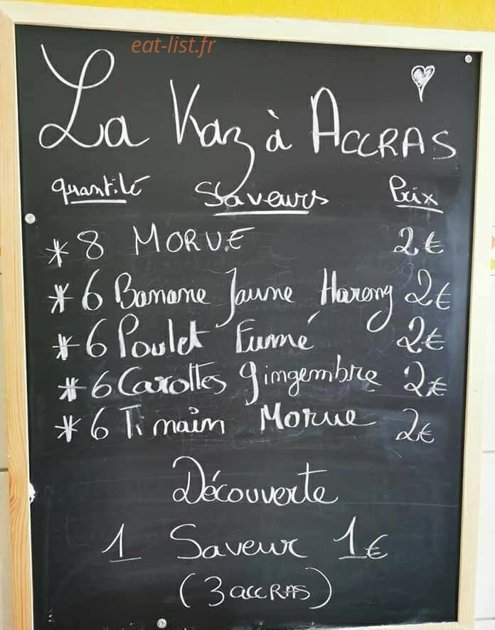 La Kaz a acras — carte page 1