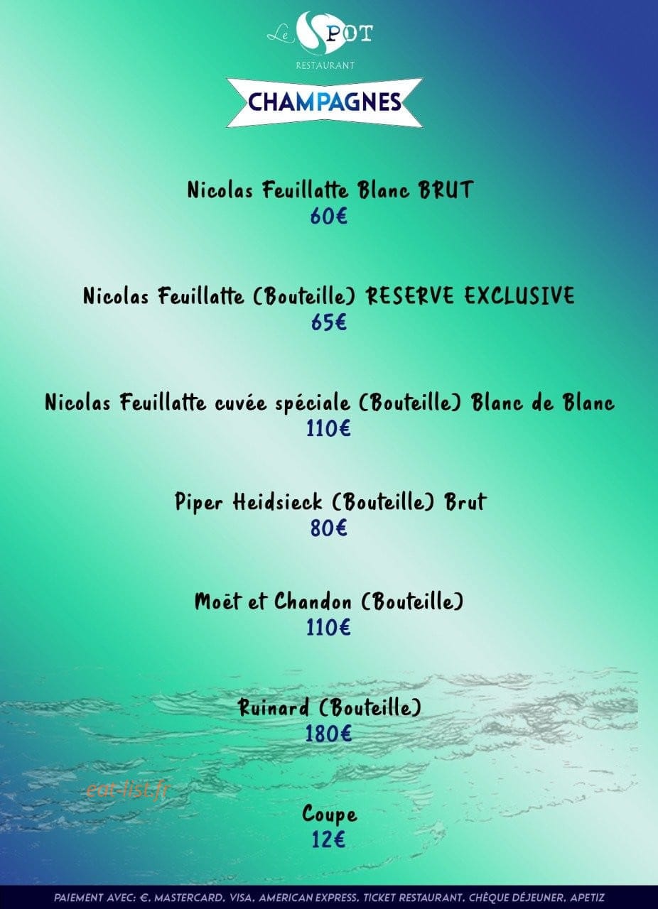 Le Spot — carte page 9