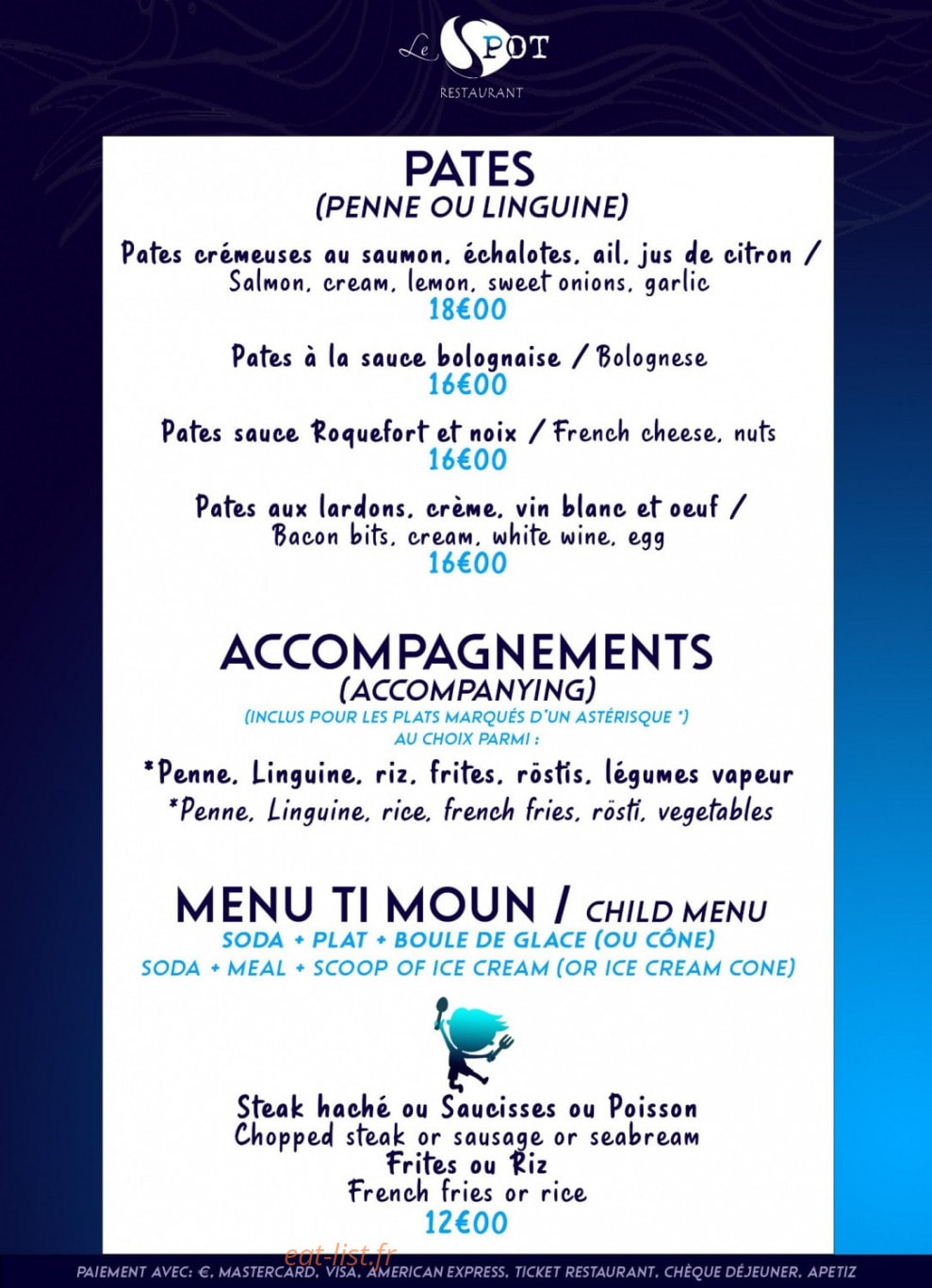 Le Spot — carte page 5