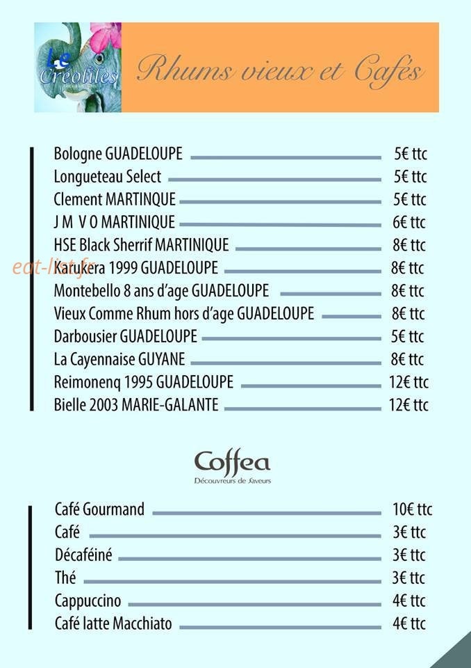 Le Créoliles — carte page 5