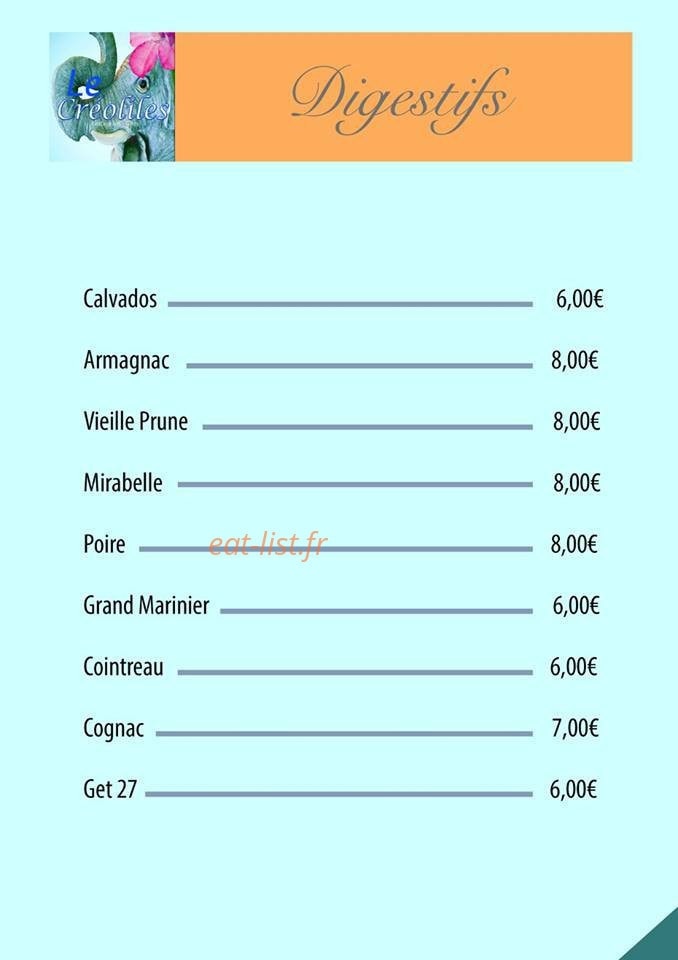 Le Créoliles — carte page 9