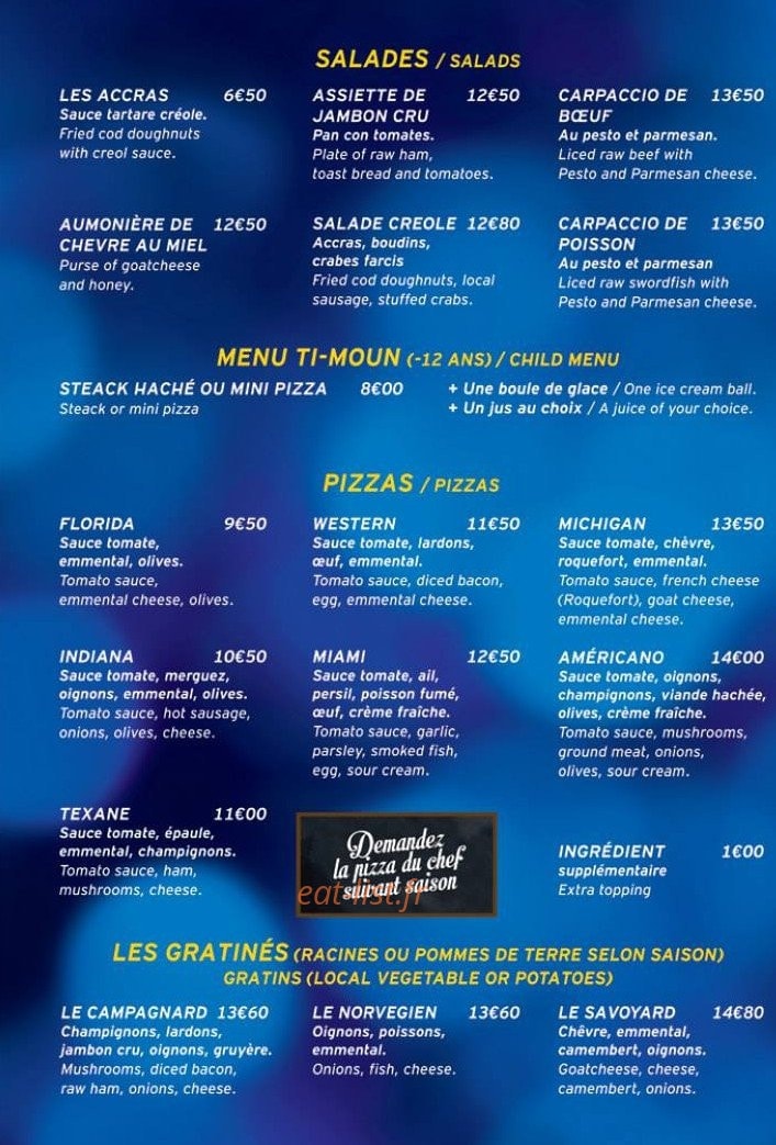 Americano — carte page 2