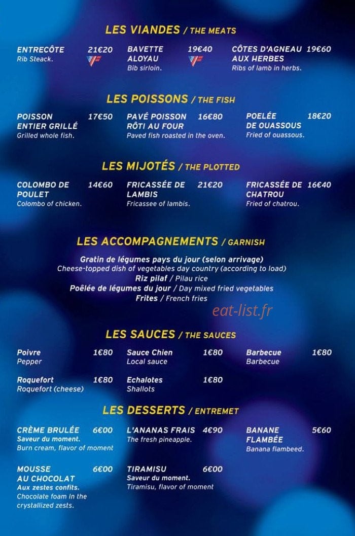 Americano — carte page 3