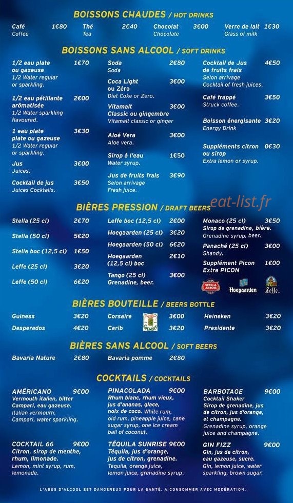 Americano — carte page 5