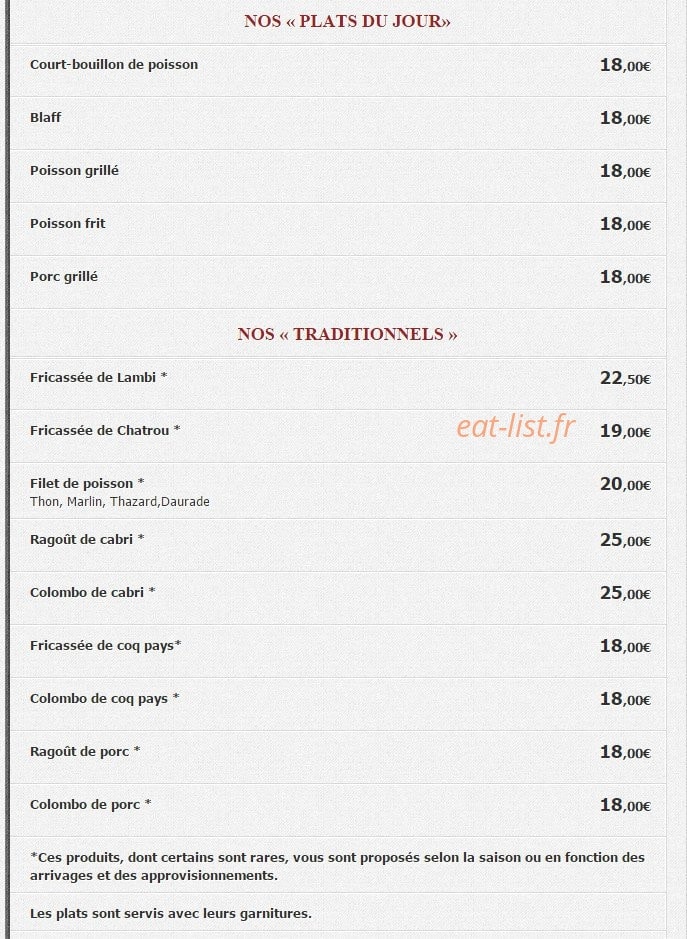 Bwa Galba — carte page 2