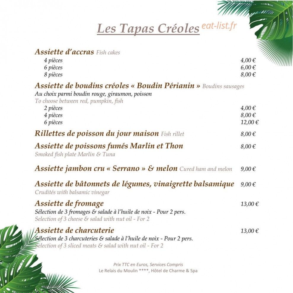 Le Mango — carte page 7