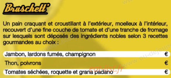 Au Petit Creu — carte page 6