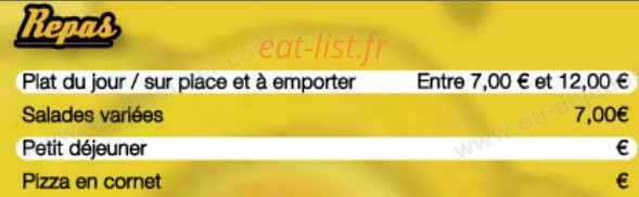 Au Petit Creu — carte page 5