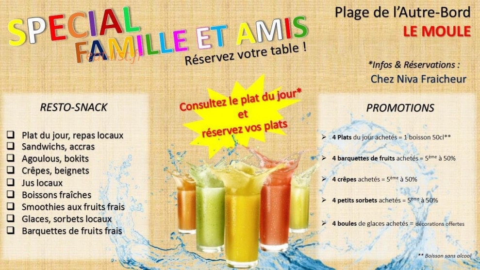 Chez Niva Fraicheur — carte page 3